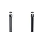 2PK FireFly FFT-F2 Flexible Camera Tripod w/ Ball Head 6.5x28cm - Black