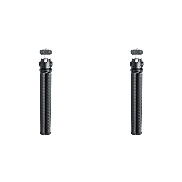 2PK FireFly FFT-F2 Flexible Camera Tripod w/ Ball Head 6.5x28cm - Black