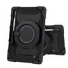Redefine Armor Shockproof Handle Case for Samsung Galaxy Tab  S9 Plus / S9 FE Plus / S10 Plus - Black
