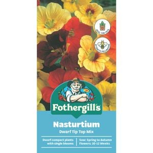 Fothergill's Nasturtium Tip Top Mix Flower Seeds