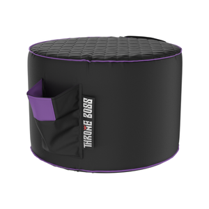 Throne Boss Purple Gaming Footstool Cover