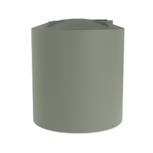 Melro Tanks 12500L Mist Green Round Poly Water Tank