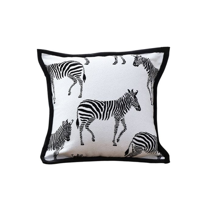 SOGA 45cm Black & White Light Luxury Zebra