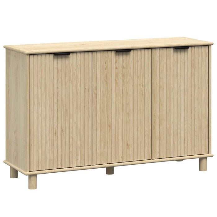 Sorrento 3 Door Sideboard Cupboard - Swedish Oak