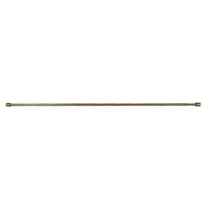 Windoware 175 - 305cm 16/19mm Gold End Cap Adjustable Curtain Rod