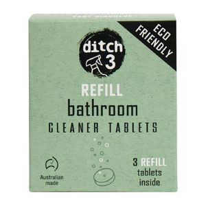 Ditch Bathroom Cleaner Tablet Refills 3 Pack