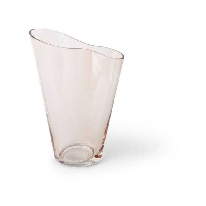 E Style 28cm Glass Rafael Flower Vase Decor - Soft Pink