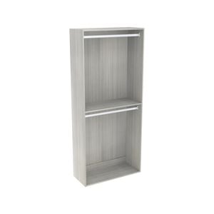 Lugna 2048 x 900 x 380mm Mist Double Hanging Robe Insert