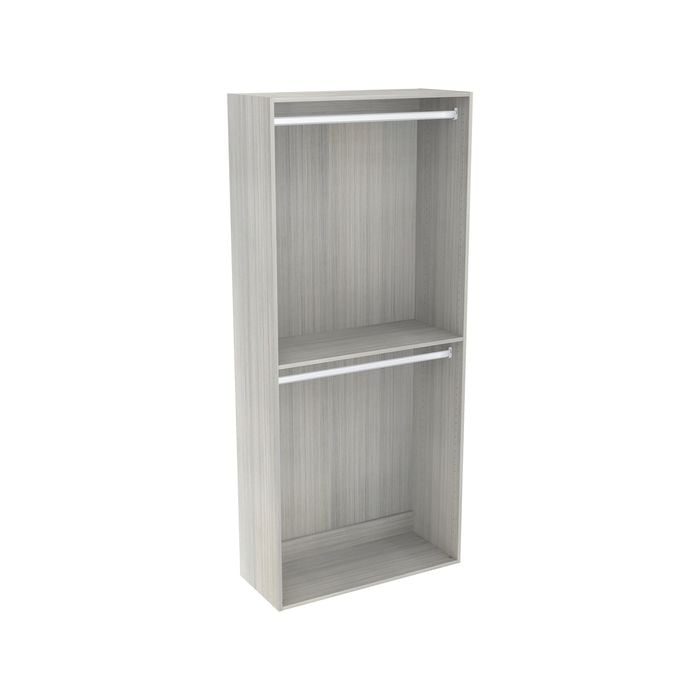 Lugna 2048 x 900 x 380mm Mist Double Hanging Robe Insert