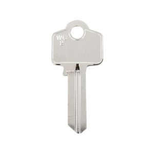 EHI WO2-WC2 Silver Blank Key