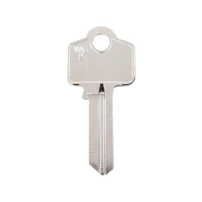 EHI WO2-WC2 Silver Blank Key