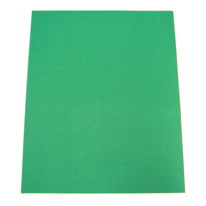 100pc Colourfuldays A4 Colour Board 160gsm Paper Craft School Sheets Green