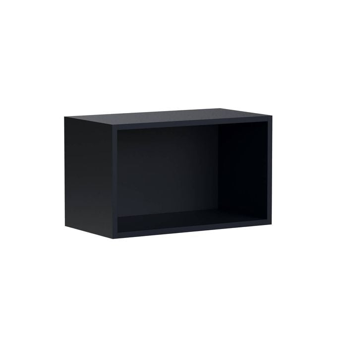 Kaboodle 600-699mm Midnight Plum Customisable Slimline Open Shelf