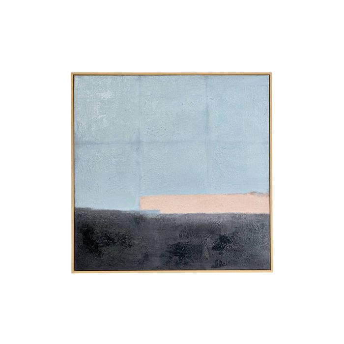 Amalfi Afterlight Wall Art - Multi-Coloured  80x80x4cm