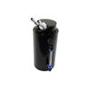 Calflow 0.75 Litre Round Black Aluminium Oil Catch Tank