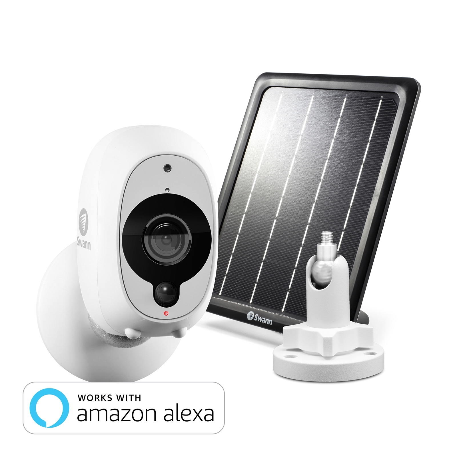 Swann Smart Security Camera Kit: 1080p Full HD Wireless Security Camera With Solar Panel And Outdoor Mounting Stand product image