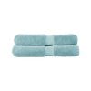 2pc Canningvale Royal Splendour Bath Sheet Set Aqua Foam