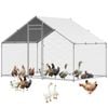 Advwin Walk-in Pet Chicken Run Coop Rabbit Hutch
