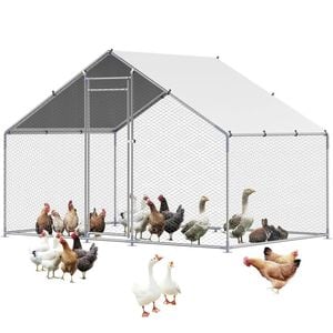 Advwin Walk-in Pet Chicken Run Coop Rabbit Hutch