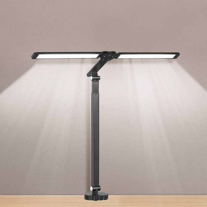 Emitto Double Head LED Desk Lamp