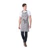 Urbanbar Clementine Bib Apron Linen Charcoal Hospitality Uniforms