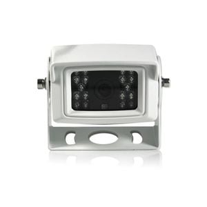 Elinz White Heavy Duty Reverse Camera CCD IR Night Vision without 4PIN Cable