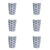 6PK LVD Ceramic Tall Cup Senoma Home/Kitchen Drinkware 13cm Assorted