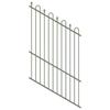 ProtectorAl 350 - 1200 x 1800mm Pale Eucalypt Raked 16-30º Loop And Spear Top Pool Fence Panel