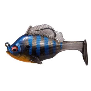 Megabass Sleeper Gill 3.2" 3/4oz Soft Plastic Swimbait Fishing Lure Black Gill