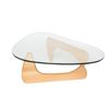 SK Designer Living | Replica Isamu Noguchi Glass Coffee Table - Natural