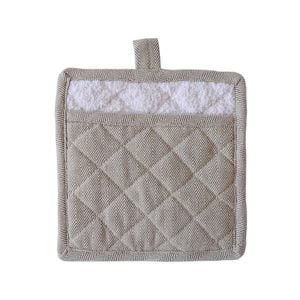 Herringbone Pot Holders - Charcoal