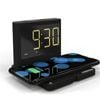 Catzon 15w Modern Alarm Clock With Wireless Phone Charger