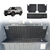 AUSGO Boot Liner for Toyota Land Cruiser Prado 250 J250 LC250 7-Seat 2024-Onwards 3-Piece Set Cargo Trunk Mat Boot Mat