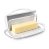 Better Dish Butter Kitchen Storage Dish/container With Flip Top Lid White