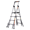 Gorilla 150kg 4-6 Step Silverback Adjustable Platform Ladder