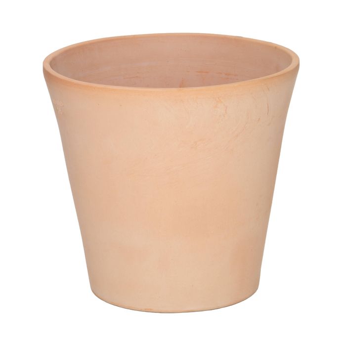 Moda 25cm Light Clay Cono Italian Terracotta Pot