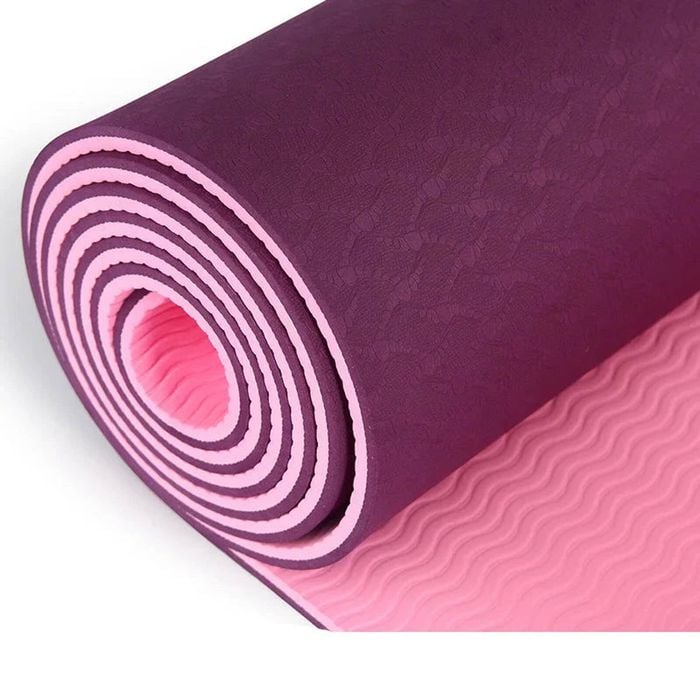 NNEOBA Non-Slip TPE Yoga Mat 6mm for Women & Kids
