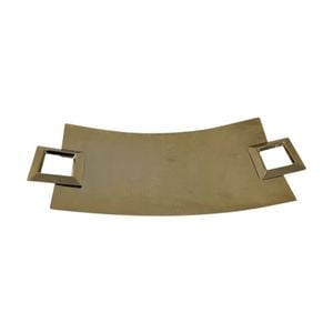 SS Collective Gold Tray Paloma W/ Square Handle & Hammer Detailing 59x26cm