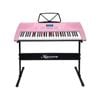 Karrera 61 Keys Electronic LED Piano Keyboard with Stand - Pink