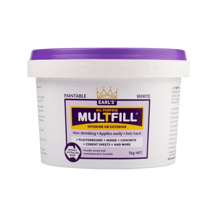 Earl's 1kg White MulTfill Ready To Use Filler