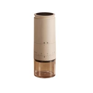 NNEOBA 1500mAh Portable Electric Coffee Grinder USB Rechargeable White