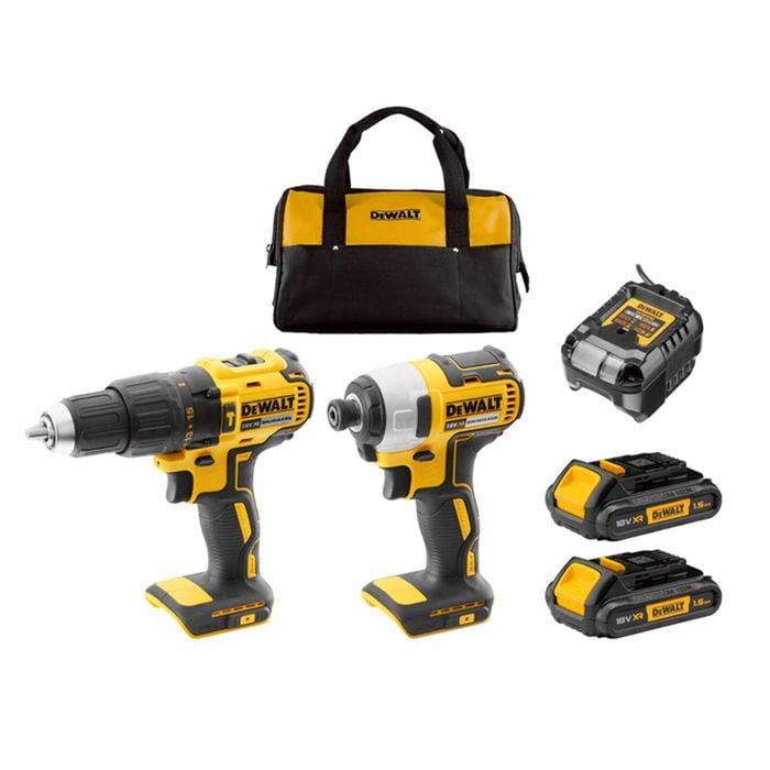 DeWALT 2 Piece 18V Brushless Combo Kit DCK2060S2-XE