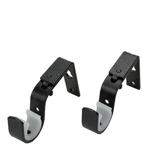 Pillar 16/25mm Black Adjustable Universal Brackets