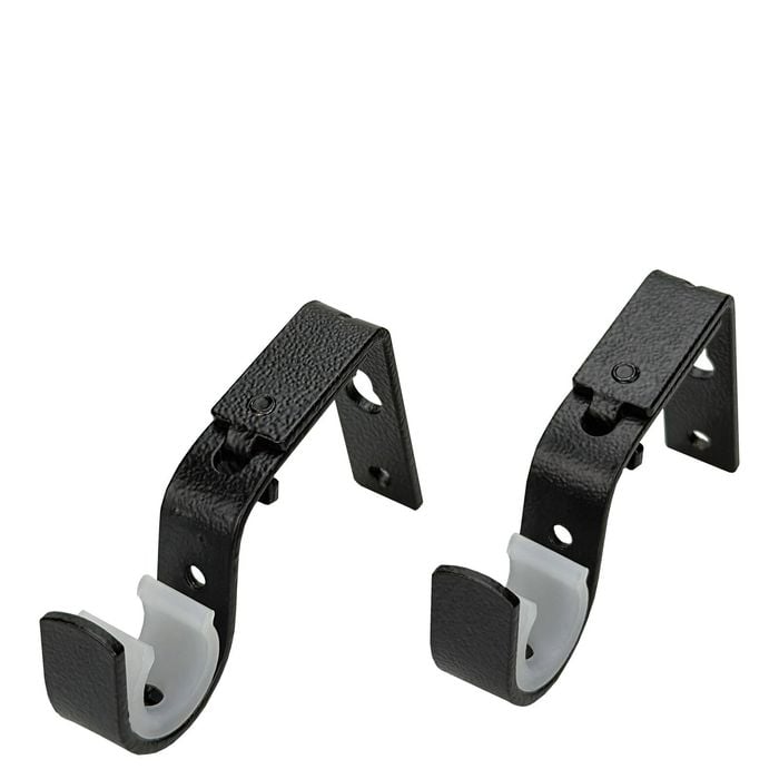 Pillar 16/25mm Black Adjustable Universal Brackets