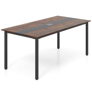 Costway 180cm Computer Desk Office Conference Table