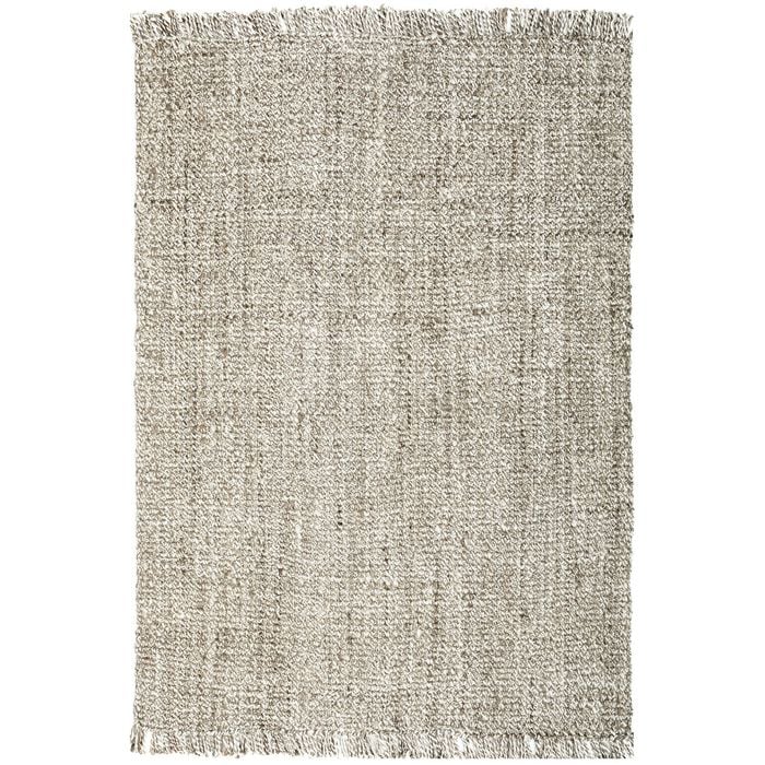 The Rug Connection Jasmin Parker Taupe 380x280cm - Extra Large Hand Loomed Jute Indoor Floor Rug