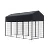 i.Pet 249x120x165cm Dog Kennel Steel