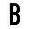 Sandleford 60 x 35mm B Black and White Self Adhesive Letter