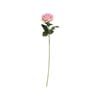 75cm Pink Velvet Rose Artificial Flower - Pink