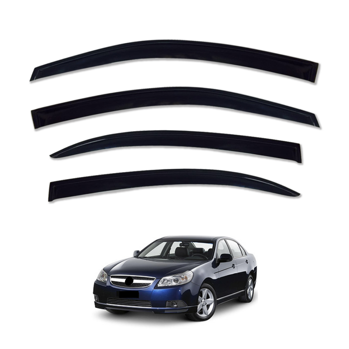 AUSGO Weather Shields For Holden Epica 2007-2011 Weathershields Window Visors Wind Deflectors